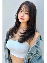 ランズ(LANDS) レイヤーカット 【韓国ヘア 大阪 梅田】