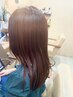 【カットなし】透明感カラー＋2stepトリートメント