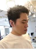 おしゃれボウズ/ベリーショート/ツンツン/スパイキー/パーマ