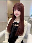 (縮毛矯正/髪質改善/ロングヘア/前髪/韓国レイヤー/小顔)