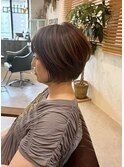 丸みショートボブ