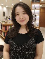 ピークアブー アヴェダ アトレ恵比寿(PEEK-A-BOO AVEDA) レイヤーカット/ミディアム/簡単スタイリング