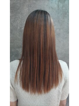 アンバール(amberl) シルクストレート