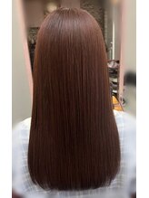ヘア モーヴ チャンプス 平和台(HAIR MOVE champ's) #毛先までうるツヤ#チェリーレッド#メテオストレート&カラー