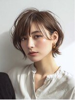 ハーツ(Heart's)&nbsp;ミセスショート×白髪ぼかしカラー３０代４０代５０代６０代