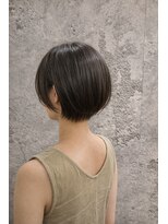 ヘアアンドデザイン ネイビー(Navy)&nbsp;丸みボブ