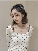 たぷっとボブ★スタイリングも楽しめる切りっぱなしヘア