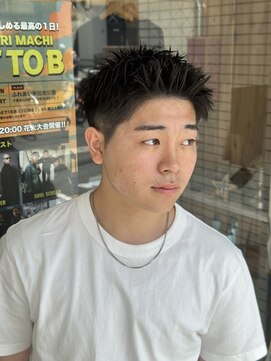 スウェル 押上店(Swell) サーフカール/スパイキーショート/ブルーブラック/眉毛/錦糸町駅