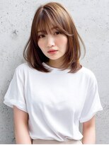 ライリー(riley) 内巻き柔らかレイヤーミディアム