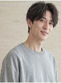 ショートセンターパートアップバングカルマヘアA14浦和30代40代