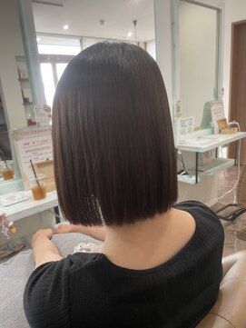 ヘアーディア みどり店(Hair...DiA) パツっとボブ