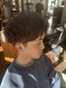 学割U24 男子学生カット+カラー¥9800→8000