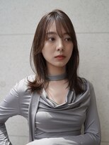 ヴィサージュ ギンザ VISAGE GINZA&nbsp;透明感ブラウン×レイヤーミディ×シースルーバング