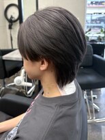 スターズ 柏(STARS)&nbsp;ウルフカット グレージュ ダブルカラー メンズカット 20代 10代