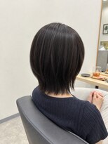 リノアバイフェリア(LINO’A by felia) シルエット綺麗。艶と透明感のくびれボブ