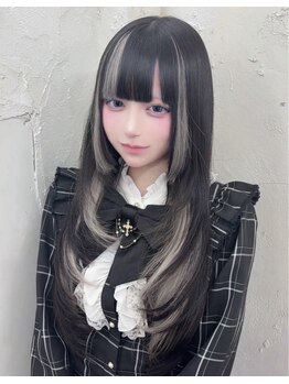 ベルグローアルファ(BELLE GROW ALPHA)の写真/【エクステレイヤーカットにこだわり☆】他店では出来ないハイレベルなカットでエクステをもっとおしゃれに