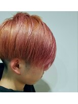 アットグレイス(@grace)&nbsp;ピンクベージュカラー/メンズ/ハイトーンカラー/金沢◎20代30代