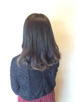 ヘアー ル シェーヌ キューブ(hair le chene CUBE)&nbsp;セクションカラー×ブルーグレー