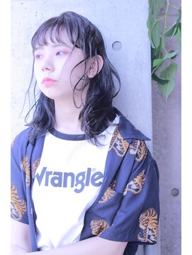 カシュカシュ(cache cache) cache☆ミディアム軽めスタイル★