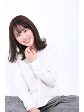 デイジー インデックスヘア 大島店(DAISY index hair) 大人かわいい×セミディ×ベージュカラー×似合わせカット