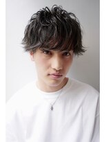 ネオリーブアイム 横浜西口店(Neolive aim)&nbsp;波打ちツイストパーマ 好感1分スタイリングツーブロックショート