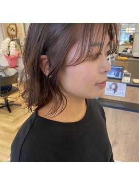 アルマヘアー(Alma hair by murasaki) ◎ピンクブラウンカラーのボブスタイル◎