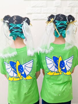 ヘアーメイク ティアラ(Hair make Tiara) 体育祭ヘア☆+゜