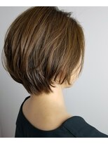 フルショウ 小牧(FURUSHO)&nbsp;こなれエアリー大人ショートボブ×マロンブラウン