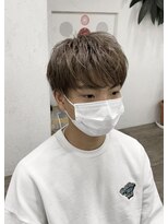 プライズ アイリス 池袋東口店(prize Iris)&nbsp;ダブルカラー/メンズカラー/アッシュ/￥21560