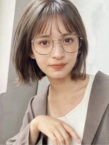 ガーデン タチカワ(garden tachikawa)&nbsp;暖色カラー×ロブ×シースルーバング×フレンチガーリー