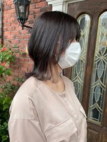 ２丁目３番地美容室&nbsp;マッシュウルフ×インナーカラー