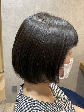 イコイ(icoi) ボブ×縮毛矯正×丸み