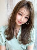 大人かわいい似合わせカット/くびれヘア/こなれミディ/新宿