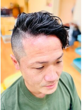 アルチザン(ARTISAN) 【大人のオシャレ】 コームオーバー×ツイストスパイラルパーマ