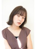 【CINQ】大柳 大人可愛い切りっぱなしボブ/20代30代40代