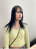 残留を活かしたデザインカラー☆