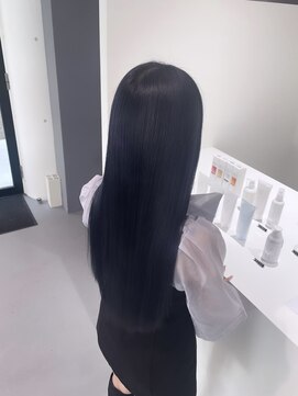 レフ(LEF) スモーキーブルーシルバー/ダブルカラー/ケアブリーチ