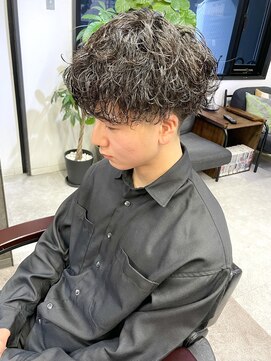 シュプール(SPUL) メンズ波巻きプードルパーマ☆