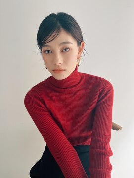 フィット ヒュー 千葉(fit hue) 黒髪/オリーブグレー/ココアベージュ/小顔/クラゲヘアー