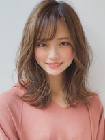 アグ ヘアー キング 富士厚原店(Agu hair king)&nbsp;《Agu hair》働く女性にお勧め大人可愛い外ハネセミディ