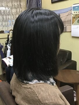 プレインズ美容室 ナチュラルストレート