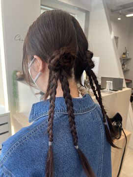 シェノン(Chainon.) ヘアアレンジ♪