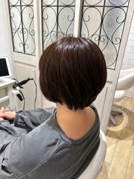 ルシードスタイル グローバルディー 稲毛店(LUCIDO STYLE GLOBAL.D) 30代40代50代◎大人ナチュラルショートボブ【稲毛】