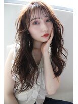 ヘアーメイク スリー(Hair Make 3) ワンカールナチュラル [カールセミディシアーカラー姫カット]