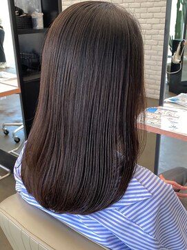 ディフィーノ 青山(DIFINO) 【DIFINO 青山】ミディアム/ナチュラルストレート/モカブラウン