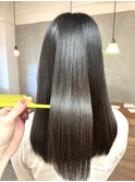 髪質改善トリートメント美髪ロングレイヤー