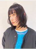 似合わせカット姫カットレイヤーメルティカラー_ba497321