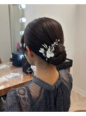 シンプルシニョン♪