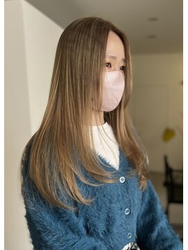 チトセ 遠石(CHITOSE) ミルクティベージュ