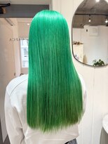 イマ 名駅店(ima)&nbsp;トリプルカラーで作るグリーンヘア